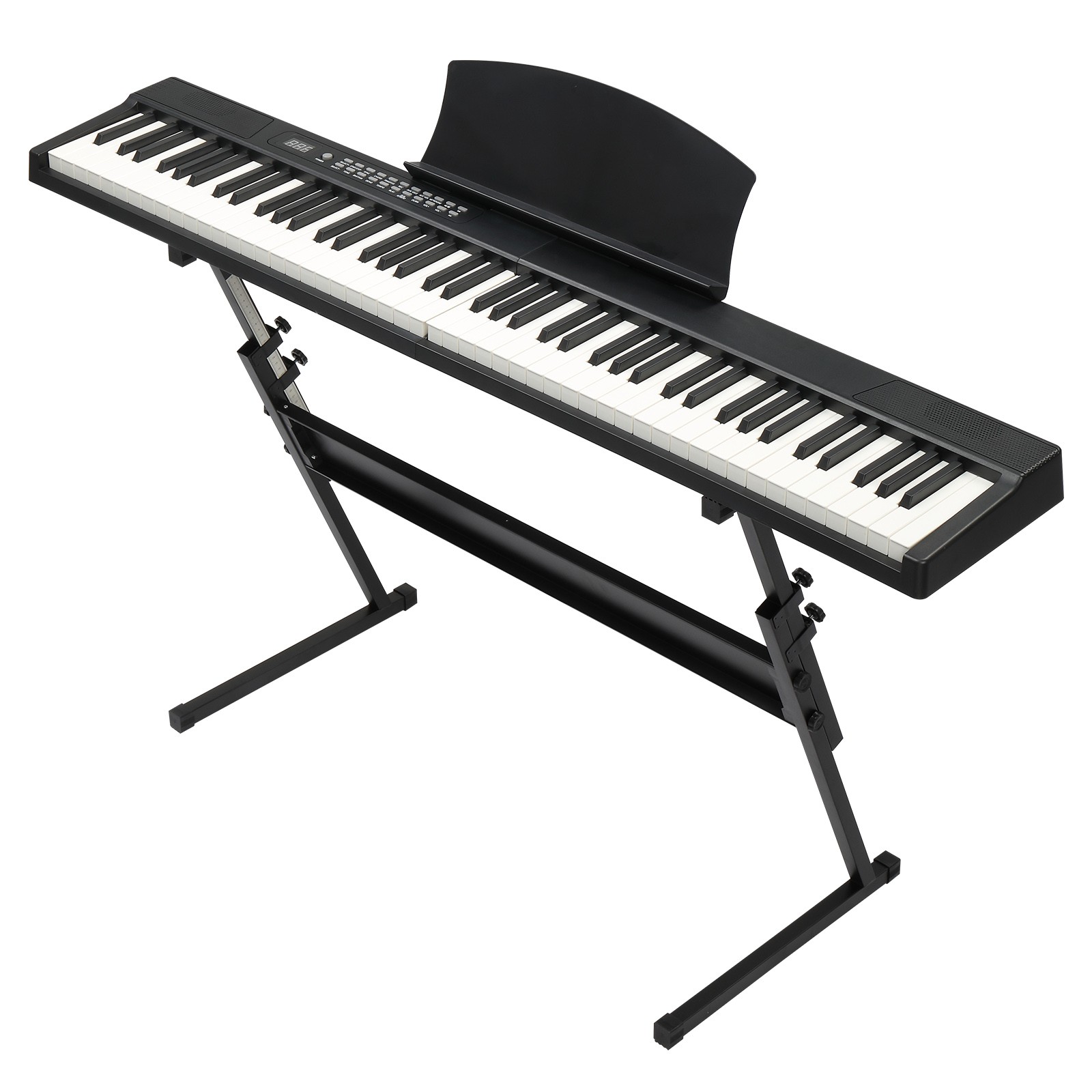 Magnetic Connection Piano Semi-Weighted Standard Digital Piano w/ Stand, 88 Key