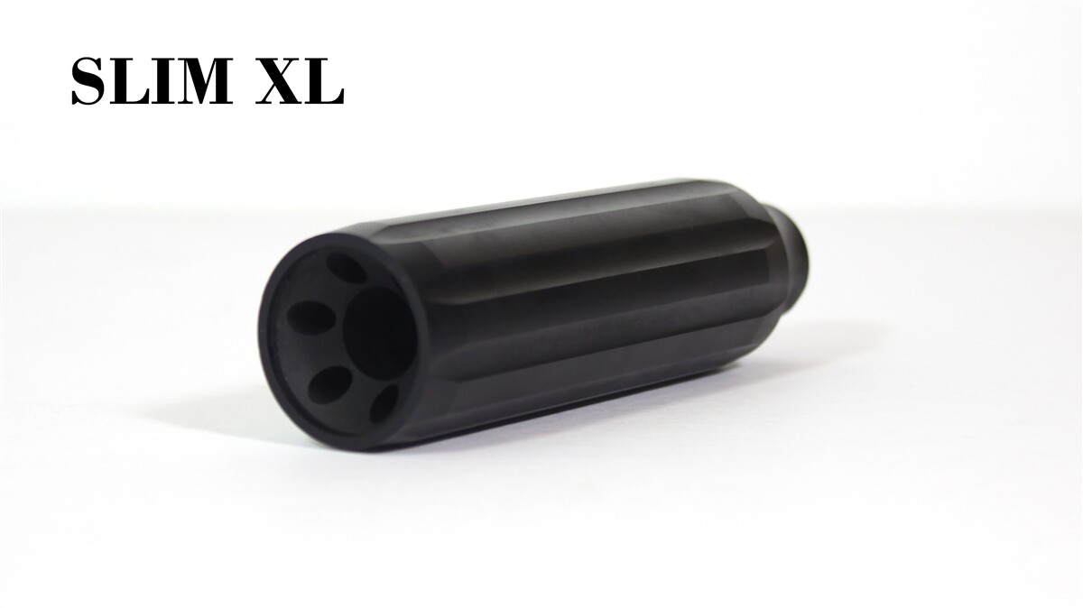 Kaw Valley Precision XL Extra Long Slim 9mm Linear Comp 1/2x28 TPI