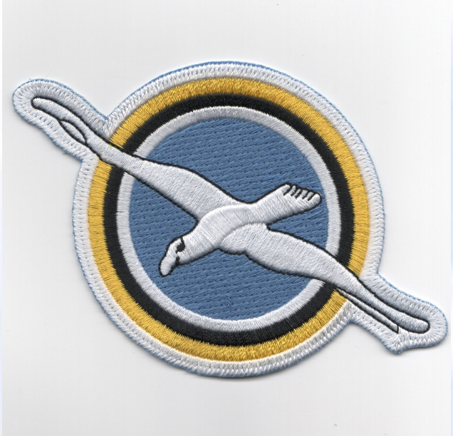 5" AIR FORCE 101ST FIGHTER SQUADRON SEAGULL EMBROIDERED PATCH