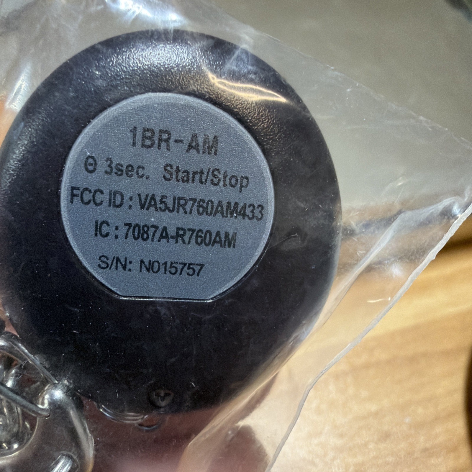 CompuStar T-CH4-1BAM -2 Pc Remote Control Fob NO MODULE !