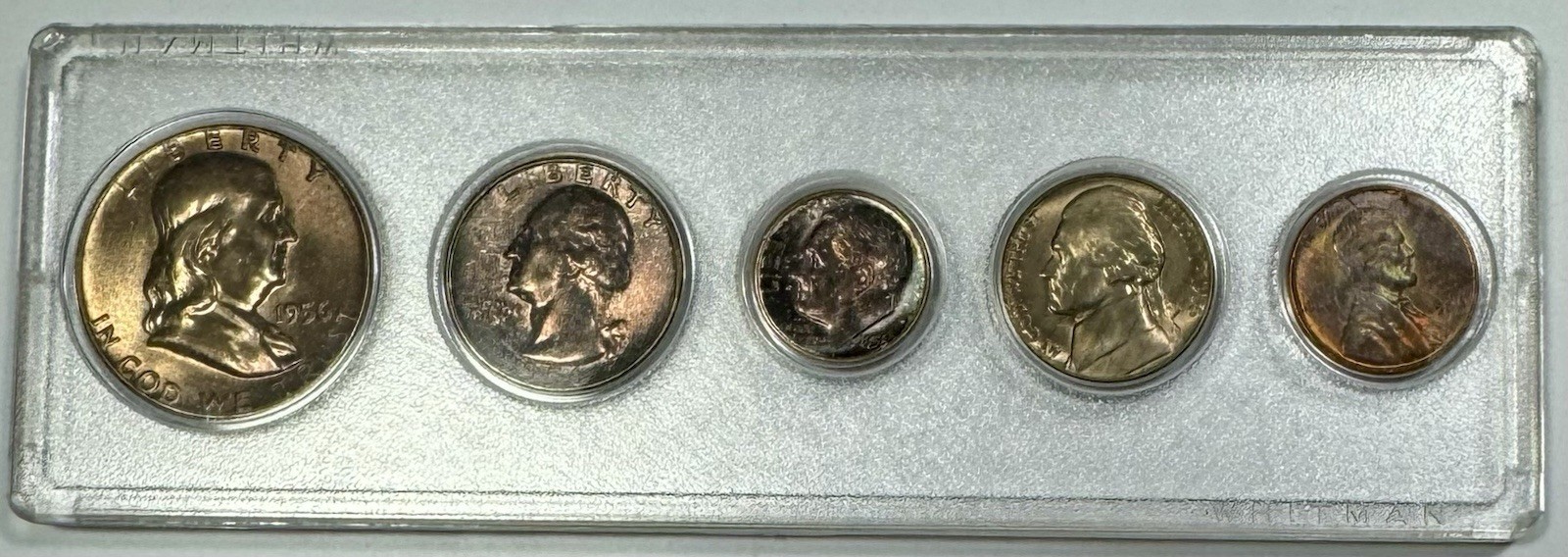 1956 Silver Mint Set Toned