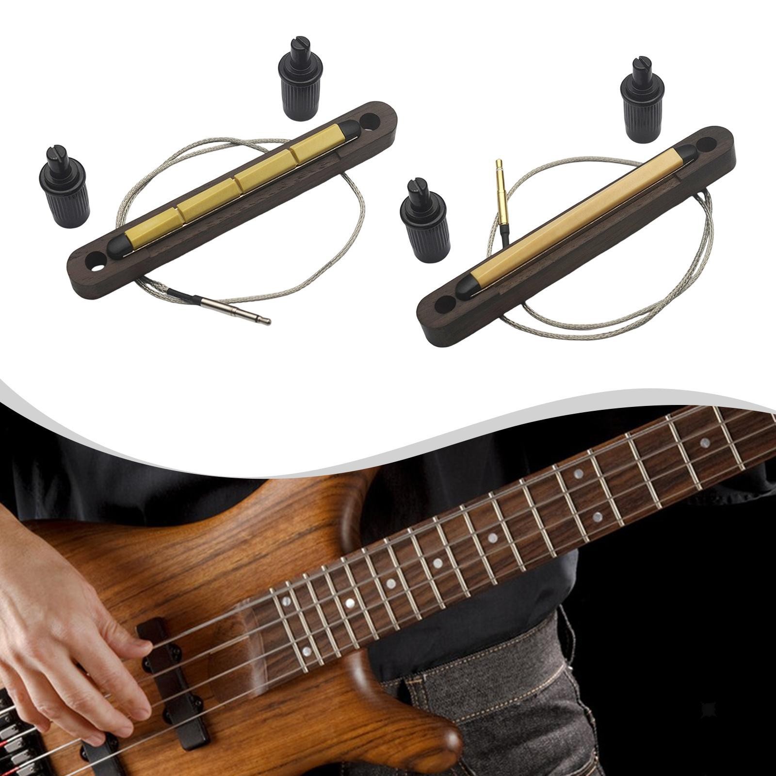 Pickup Piezo Bar 2.5mm Output Jack for Bass