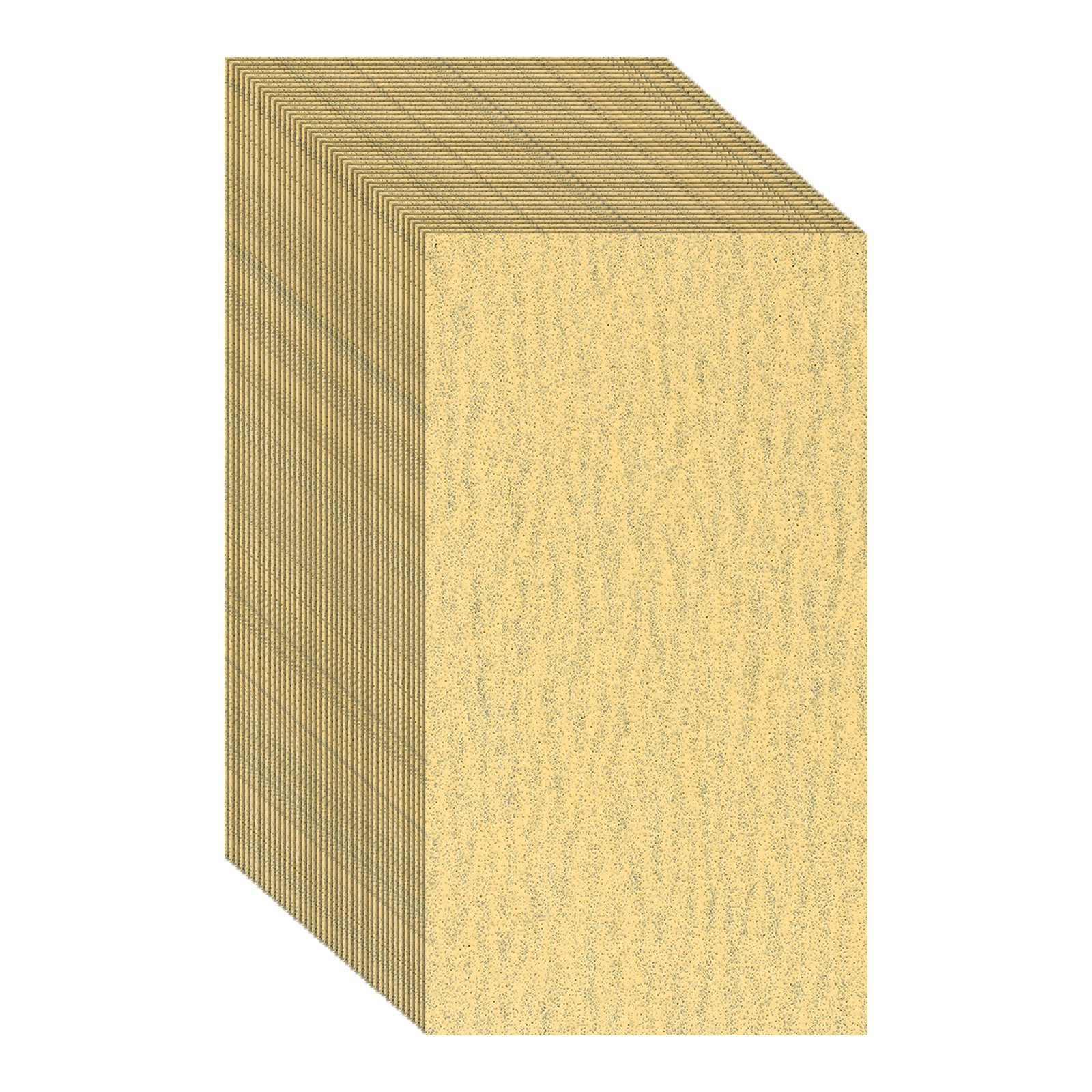 40 Pack 2.75" x 5" Sandpaper, 80 Grit Sand Papers for Wood Furniture Floor
