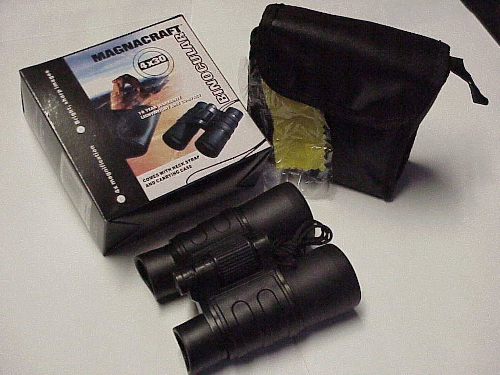 Magnacraft® Compact 4x30 Binoculars  Hunting Camping Fishing Bird Watching