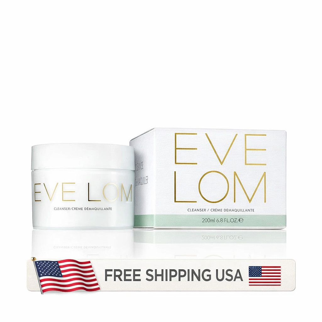 Eve Lom Cleanser 6.8oz/200ml Makeup Remover Award Facial Cream Cleansing Freship