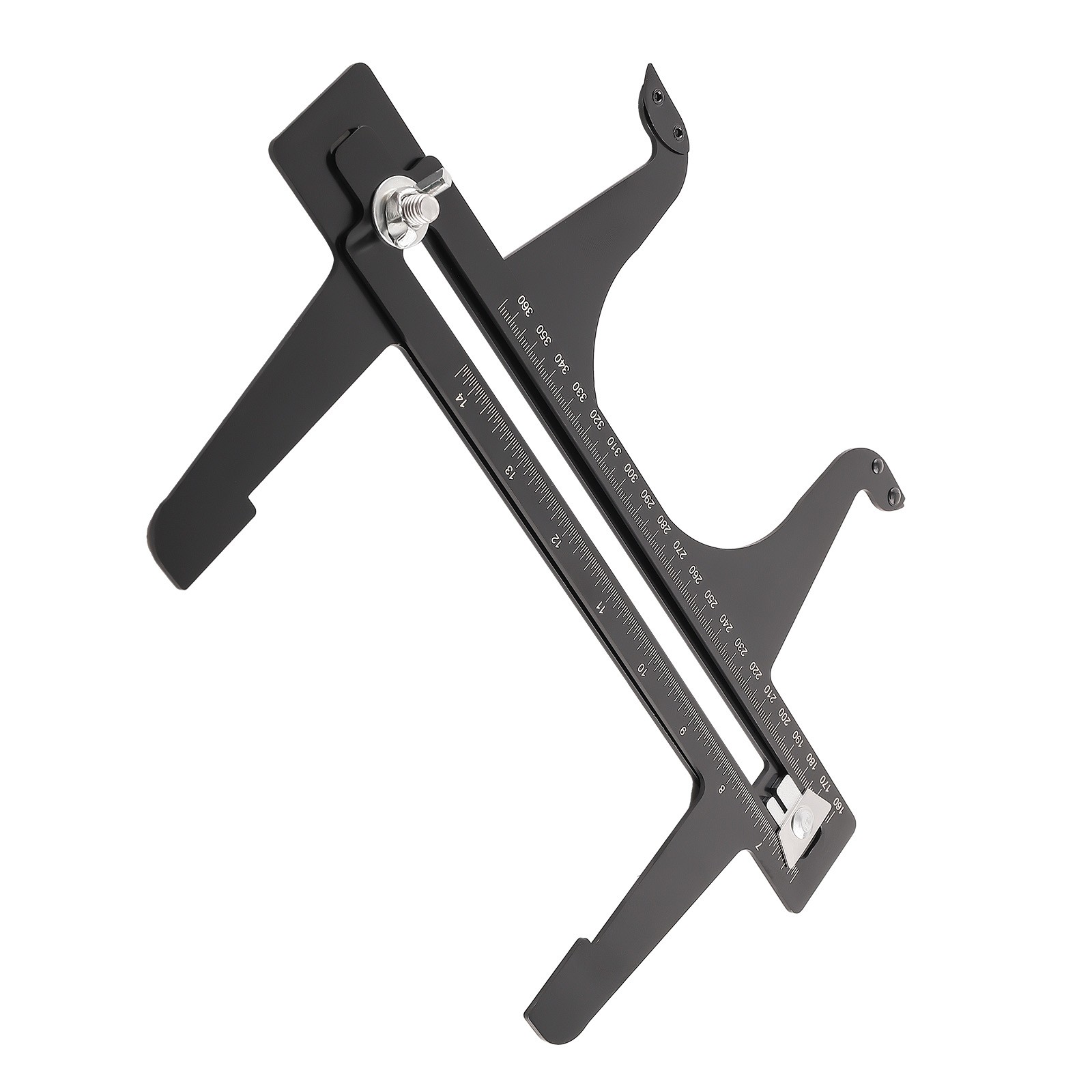 Brake Resetting Gauge W/ Knurled Knob 6-1/2" to 14-1/4" for Accurate Measurement