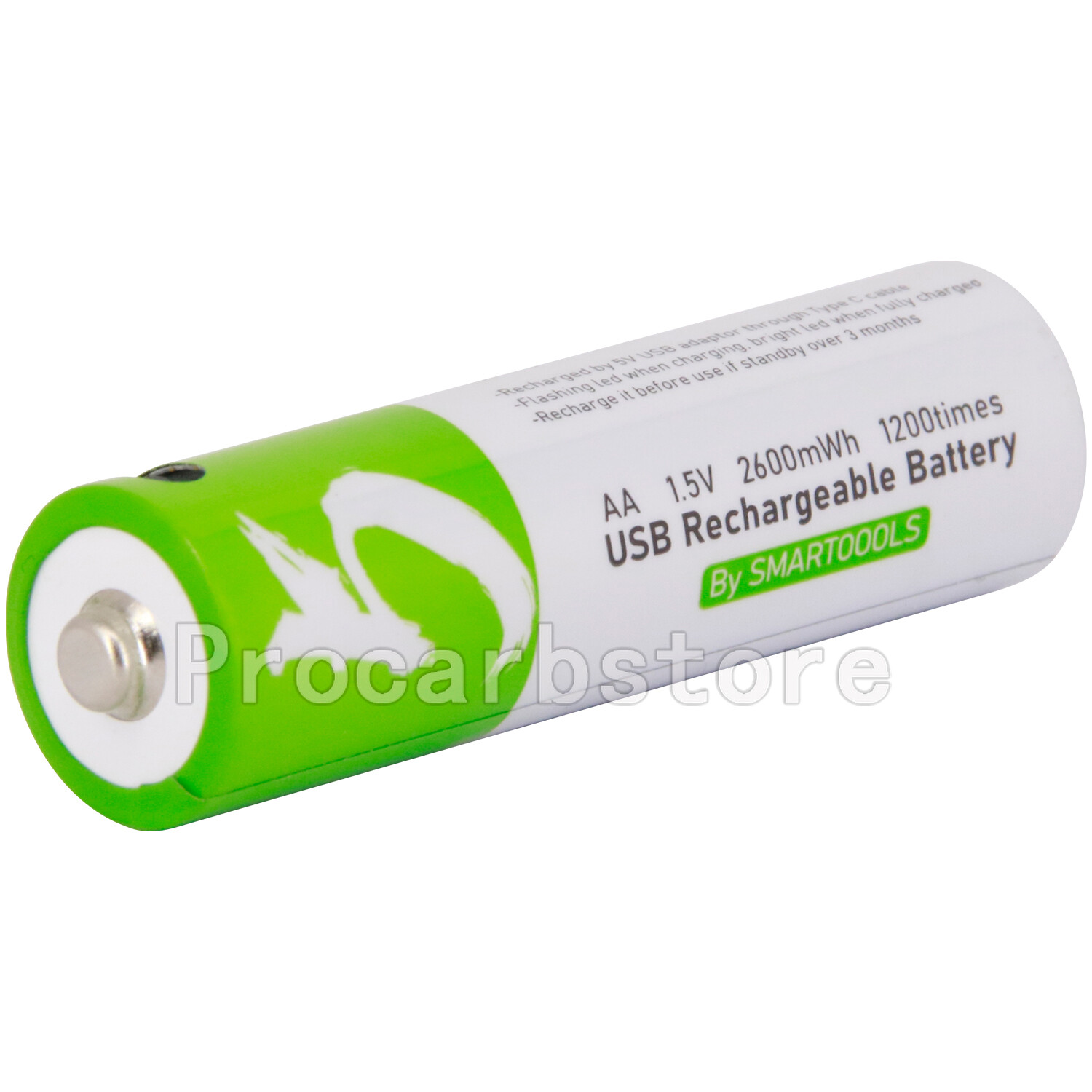 Lot AA / AAA Battery 1.5V 2600mWh Type-C USB Rechargeable Lithium Ion Batteries