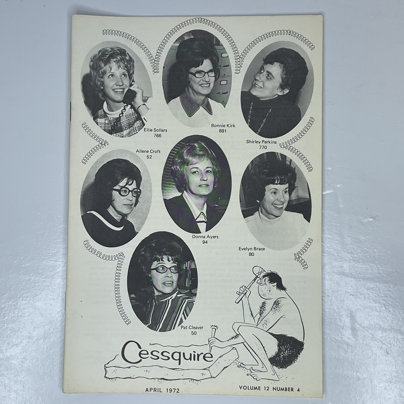 Vtg Cessquire - Vol. 13/No. 4, Apr. 1972 Cessna Aircraft Co Employee Publication
