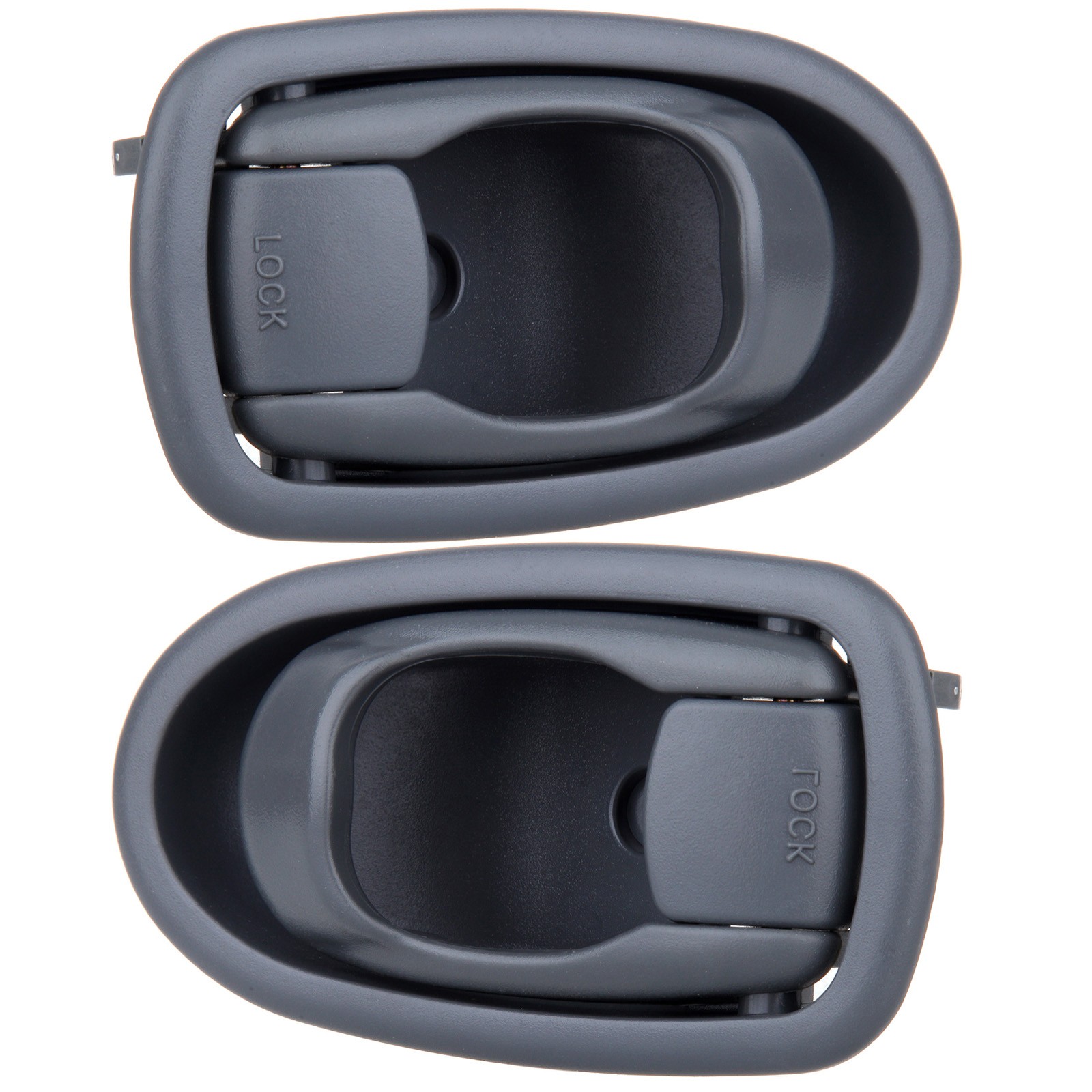 For 01-04 Kia Spectra Gray Interior Right Left Passenger Driver 2X Door Handles