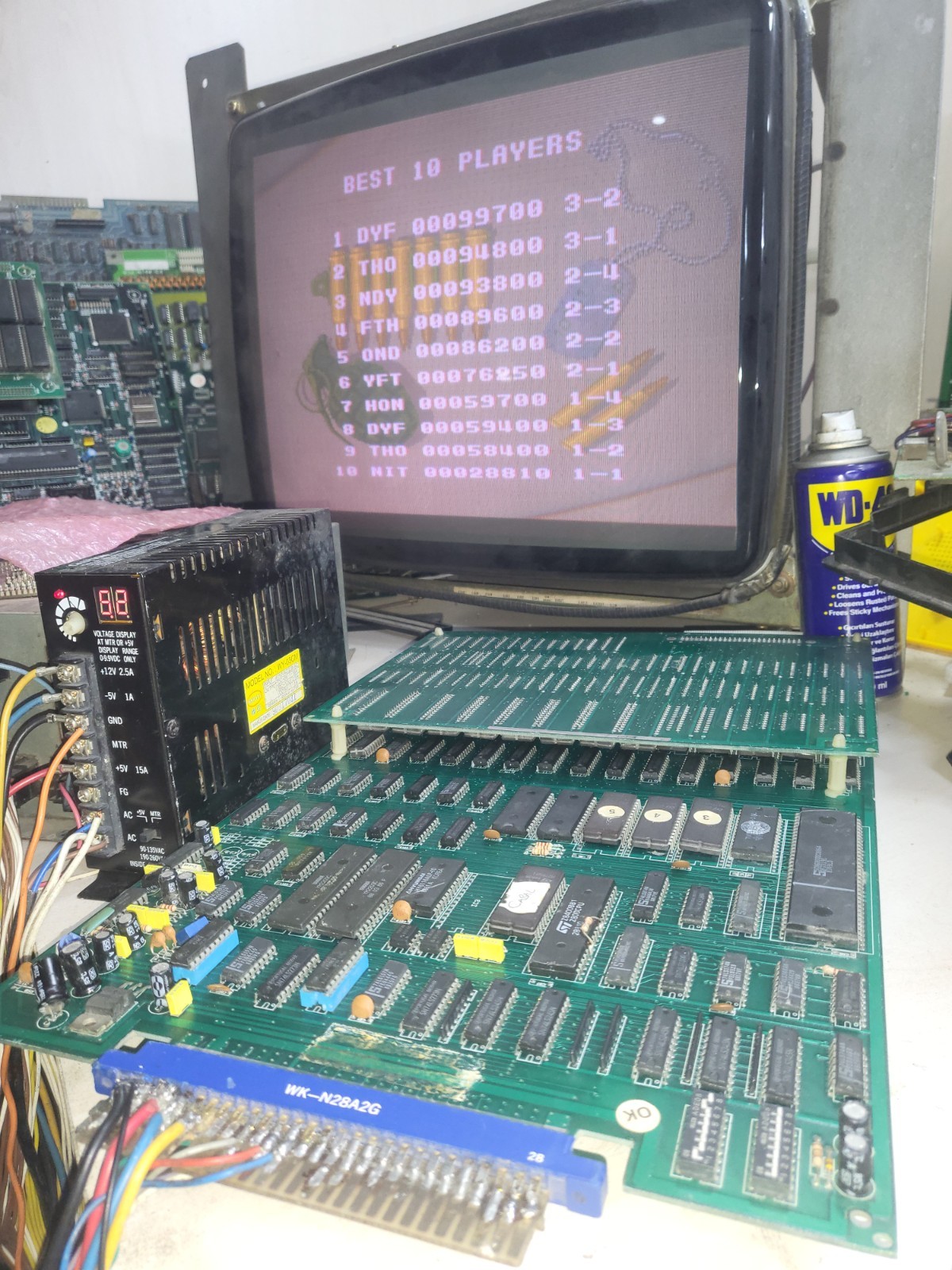 cabal PCB Jamma Video Arcade Game pcb