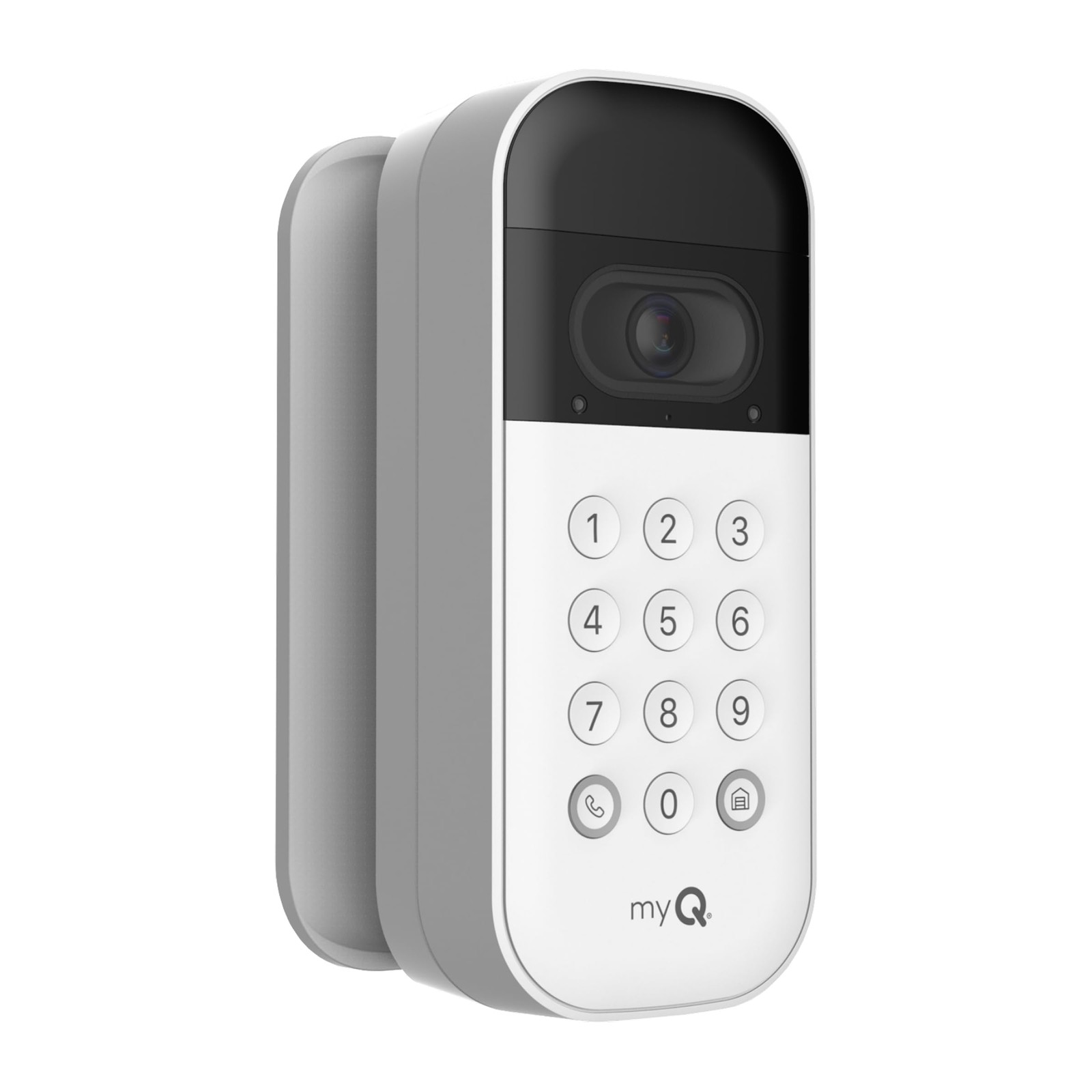 Chamberlain VKP1-MYQ-SMW myQ Smart Garage Video Keypad Swivel Mount, 5.6 Ounc...