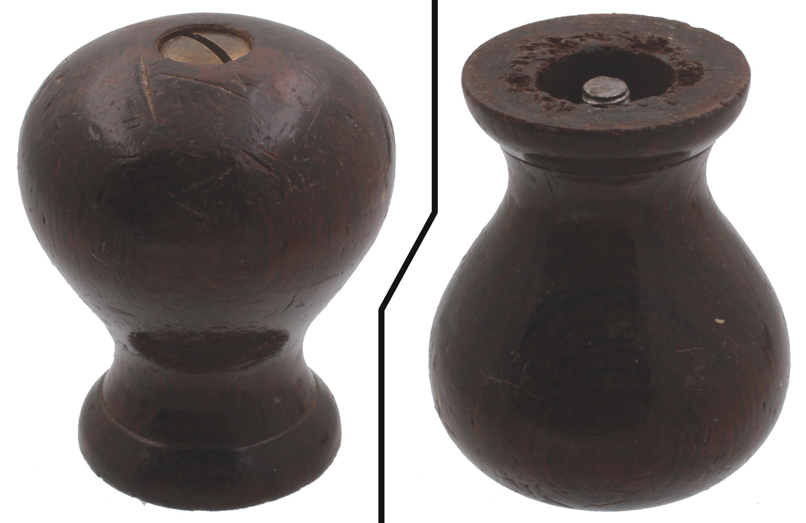 Orig. "Type 1" Rosewood  Front Knob for Sargent No. 409/414 Planes- mjdtoolparts
