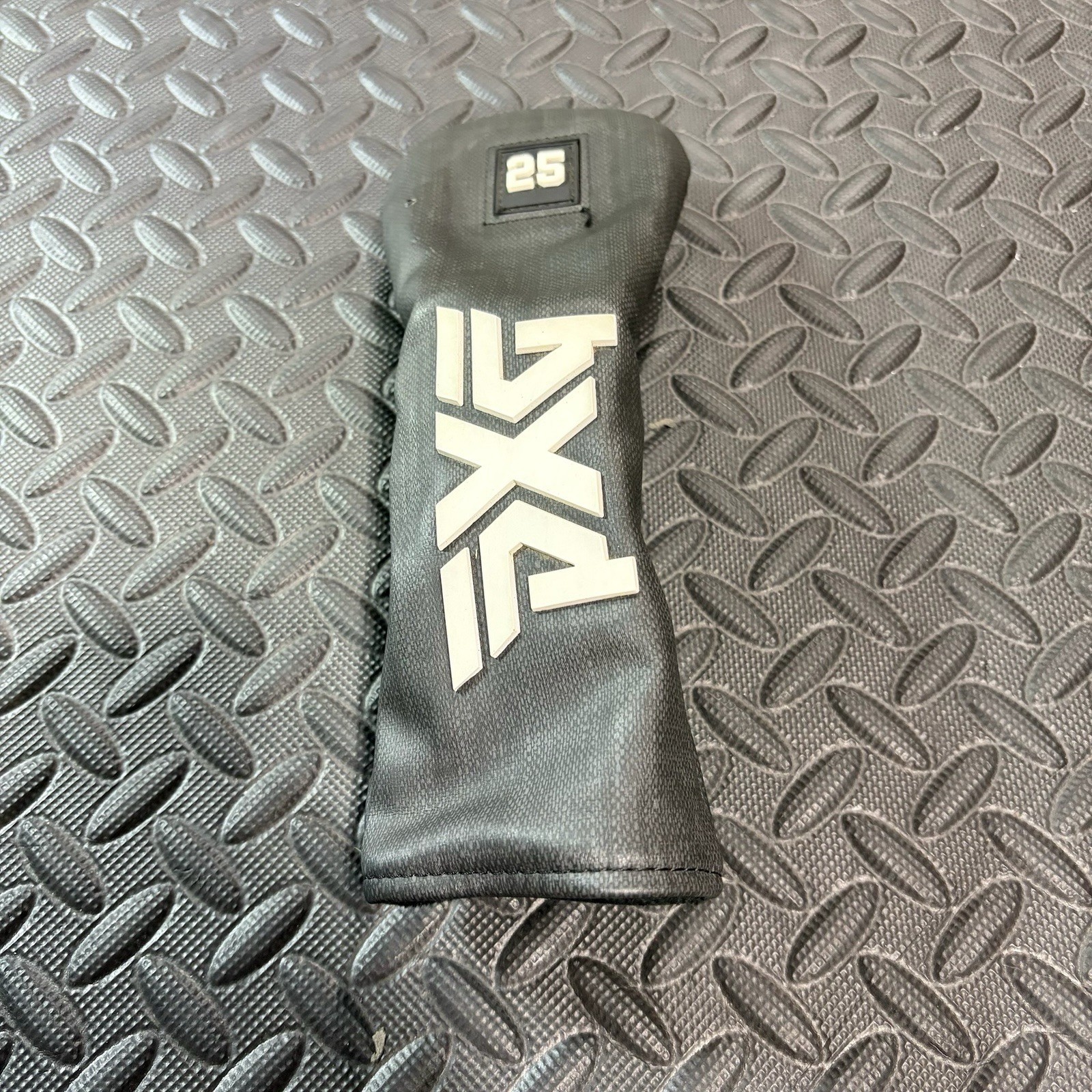 PXG 25 Degree Hybrid/Rescue Headcover Head Cover Premium Black/Gray z