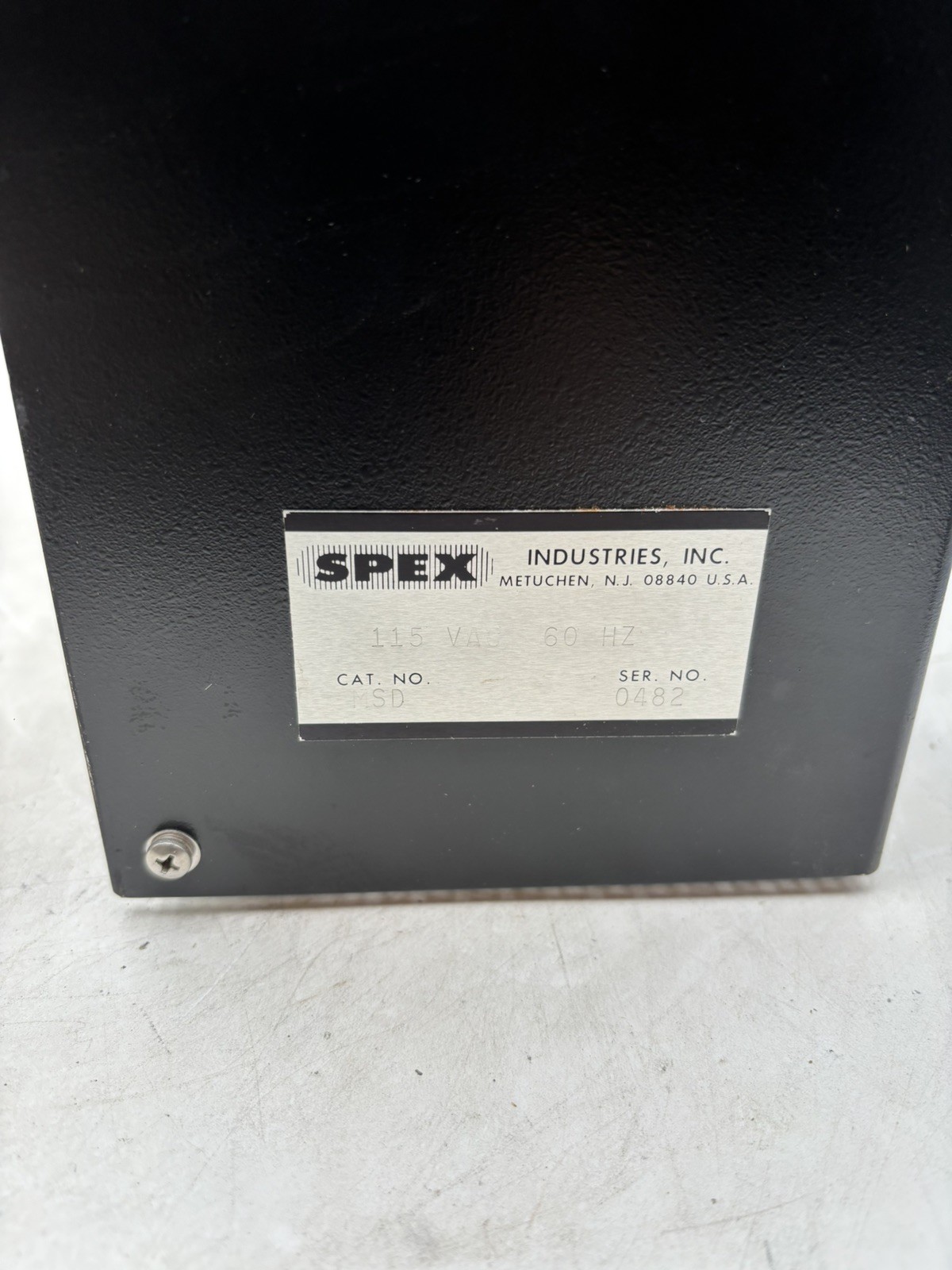 SPEX Industries MSD step driver mini