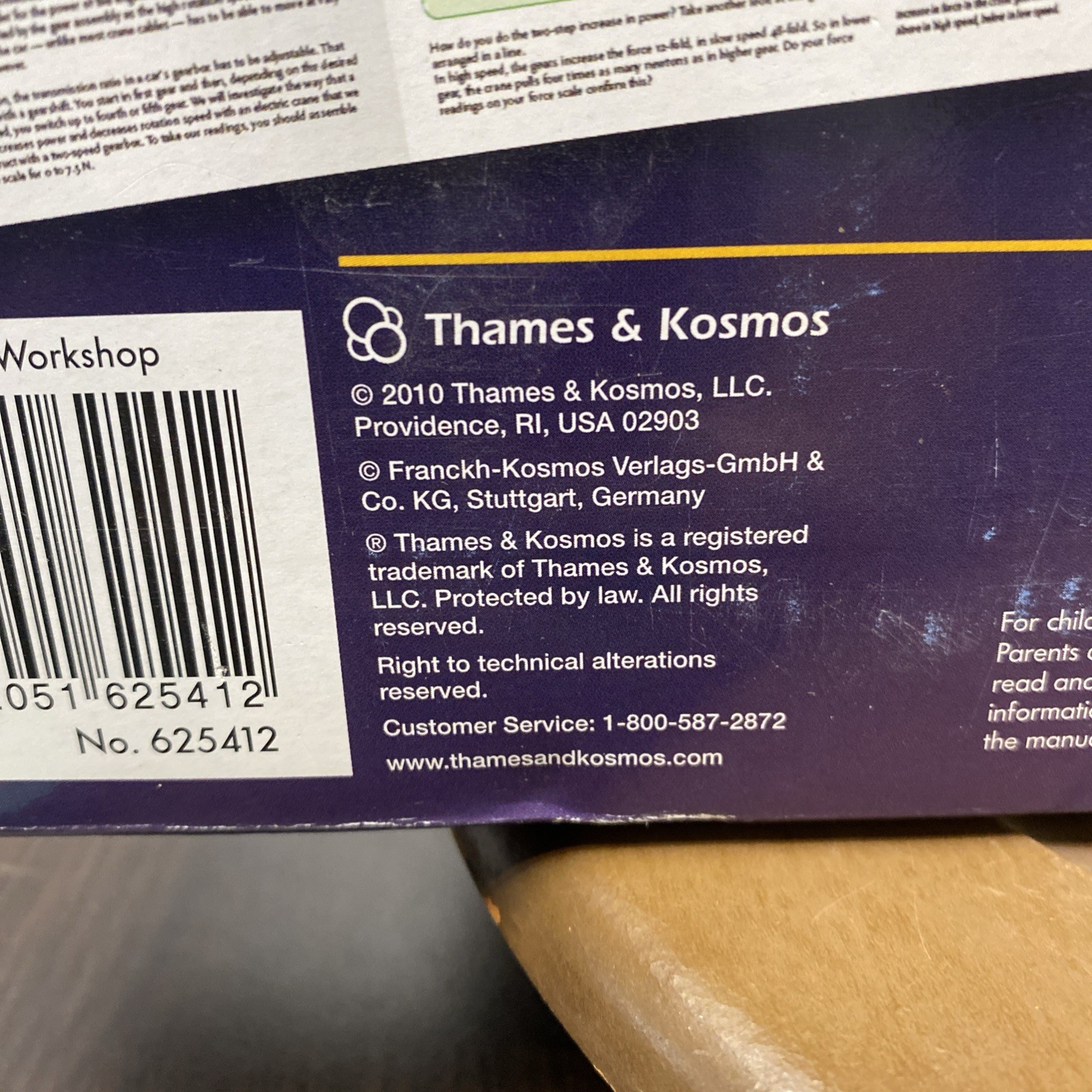 Thames & Kosmos Physics Workshop Science kit Learn Mechanics & Build Models STEM