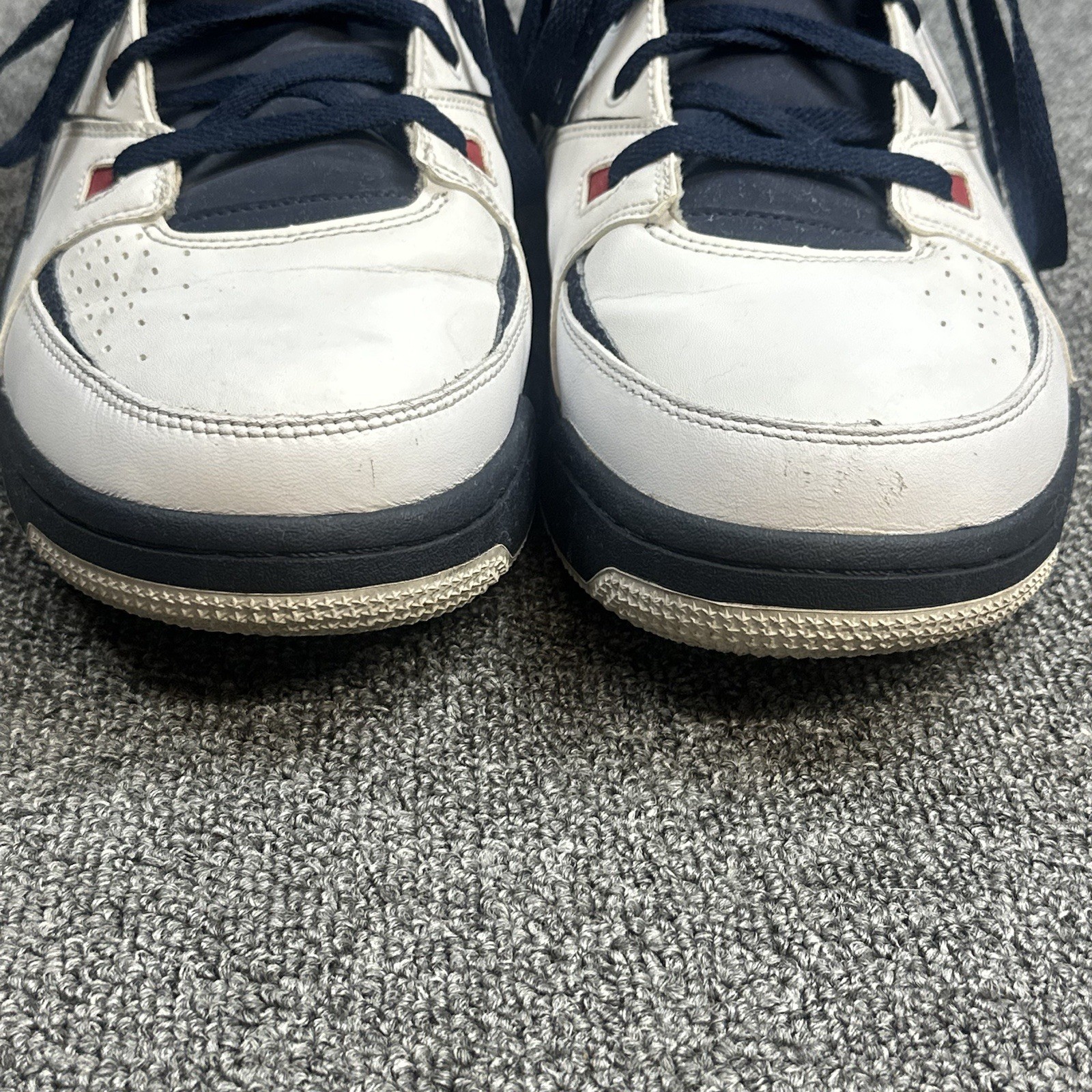NIKE AIR JORDAN SC-2 WHITE-OBSIDIAN BLUE-GYM RED "USA" SZ 15 [454050-107]