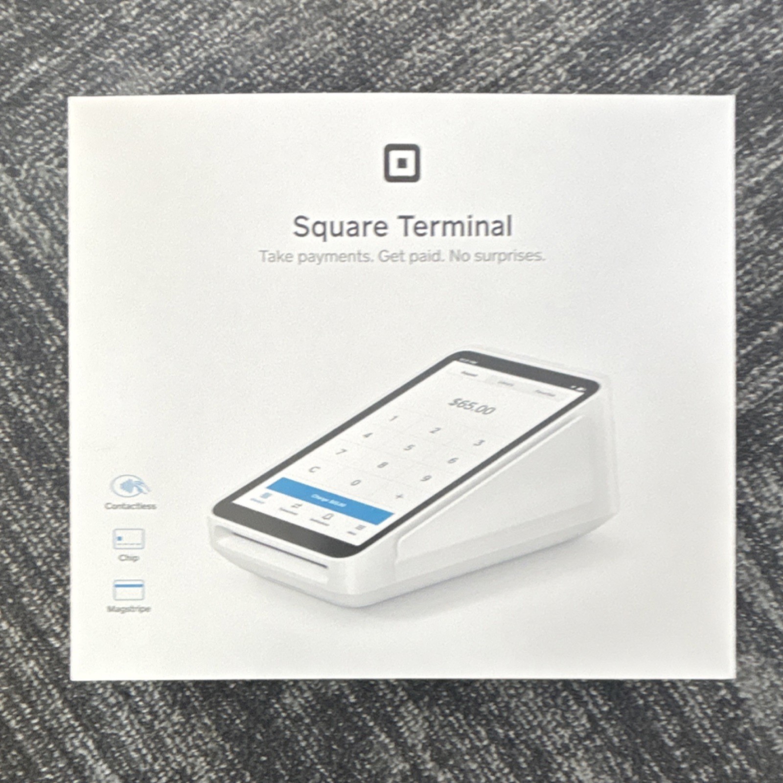 Square Terminal POS Credit Card Terminal All-in-One Payment & Receipt Device