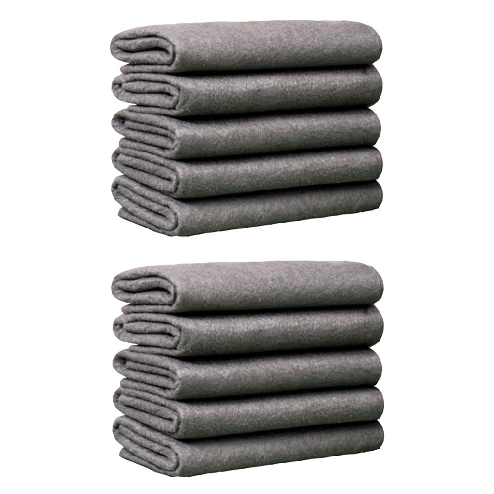 10PCS Thickened  Cleaning Cloths for Glass, Microfiber Cleaning Cloth,2672