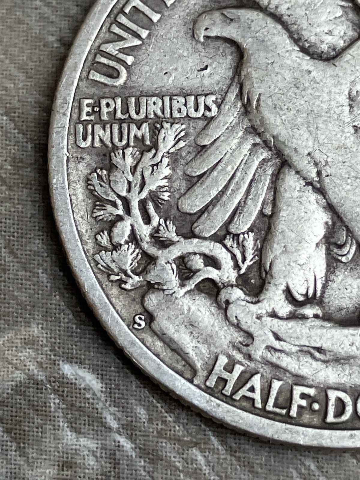 1942-S Walking Liberty Half Dollar Coin