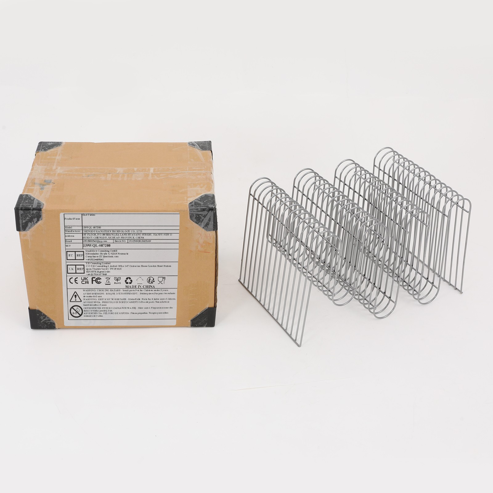 Modern Side Table, Side Table, M-shaped Side Table