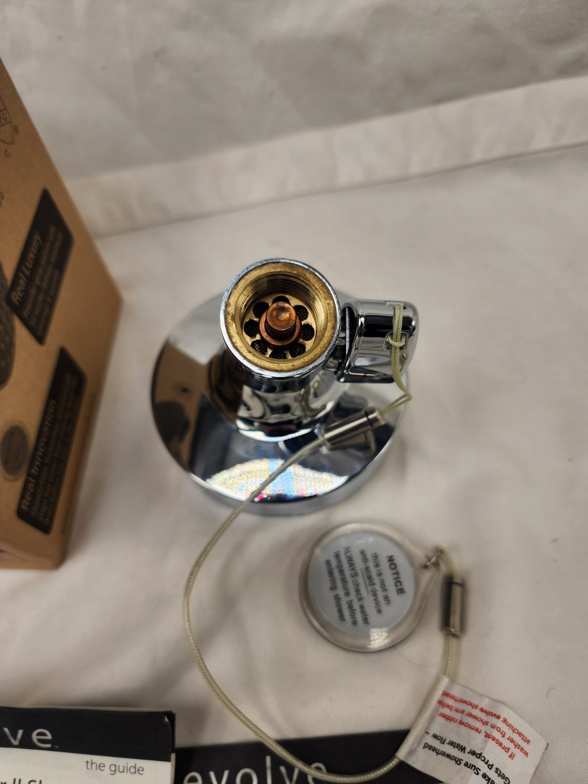 Evolve Roadrunner II Showerhead 1.5 GPM WaterSense ShowerStart Open Box