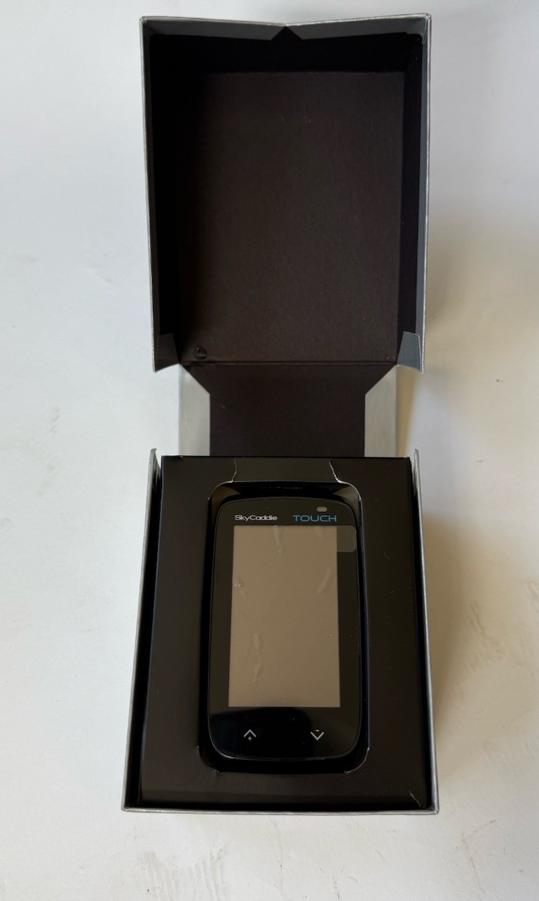 SkyCaddie TOUCH Golf GPS Rangefinder with Accessories – Previously Activated