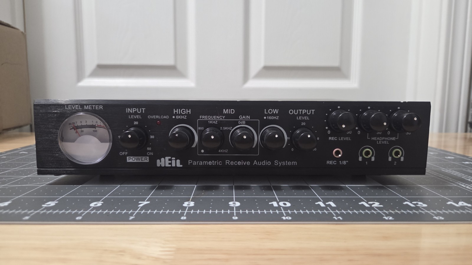 Heil Sound Parametric Receive Audio System Equalizer (PRAS EQ) Audio Processor
