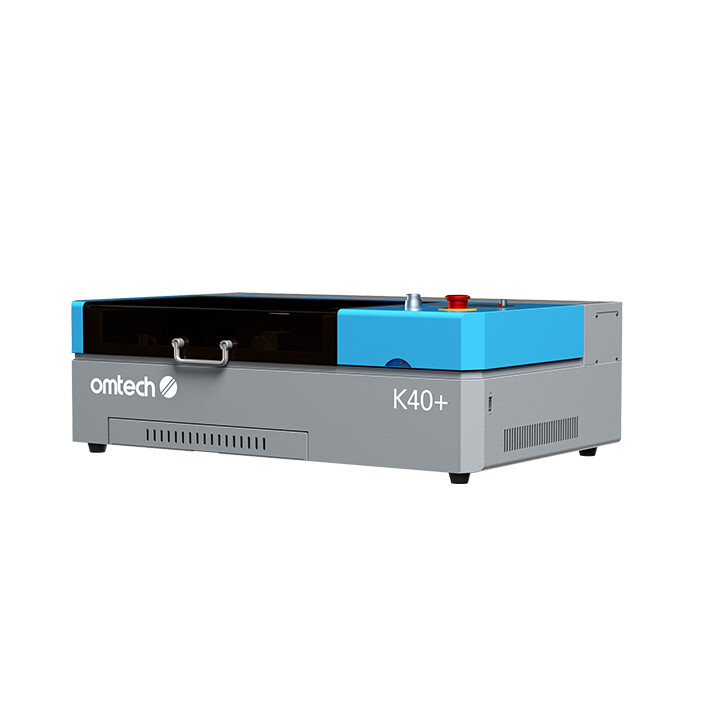 OMTech 45W CO2 Laser Engraver Cutter Engraving Machine Power Upgraded K40+, Used