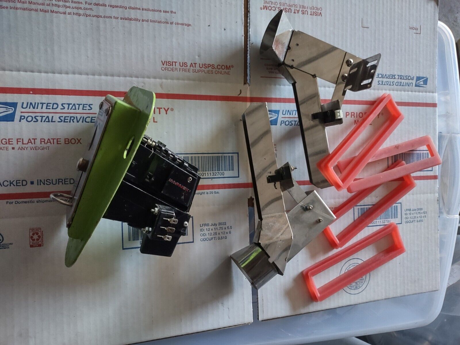reactor arcade redemption cabinet parts untested #12
