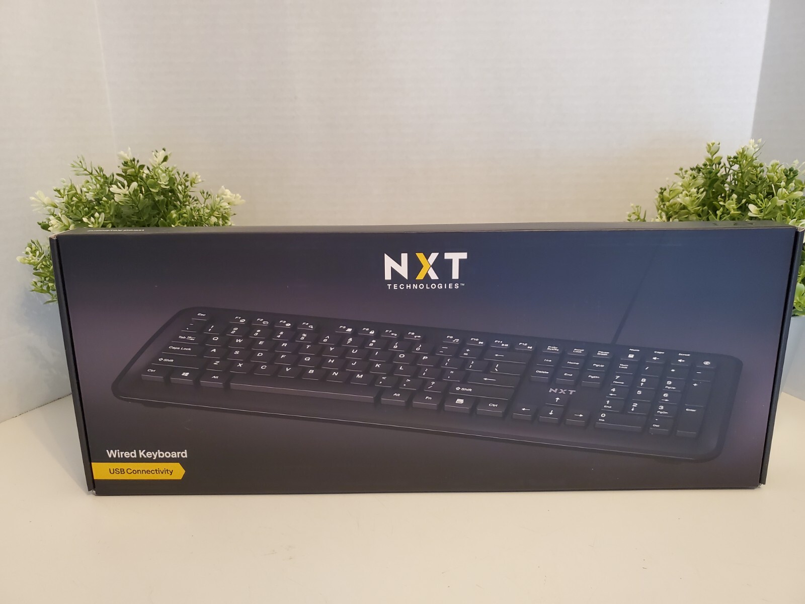 NXT Technologies ~ Wired Keyboard, Black (NX60880) ~ Black ⌨ New