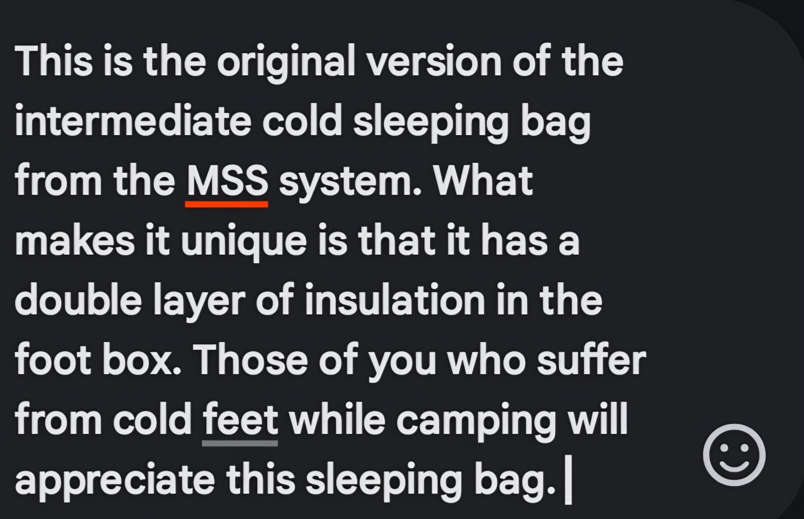 USGI Intermediate Cold Weather Sleeping Bag Black. Needs Draw String.