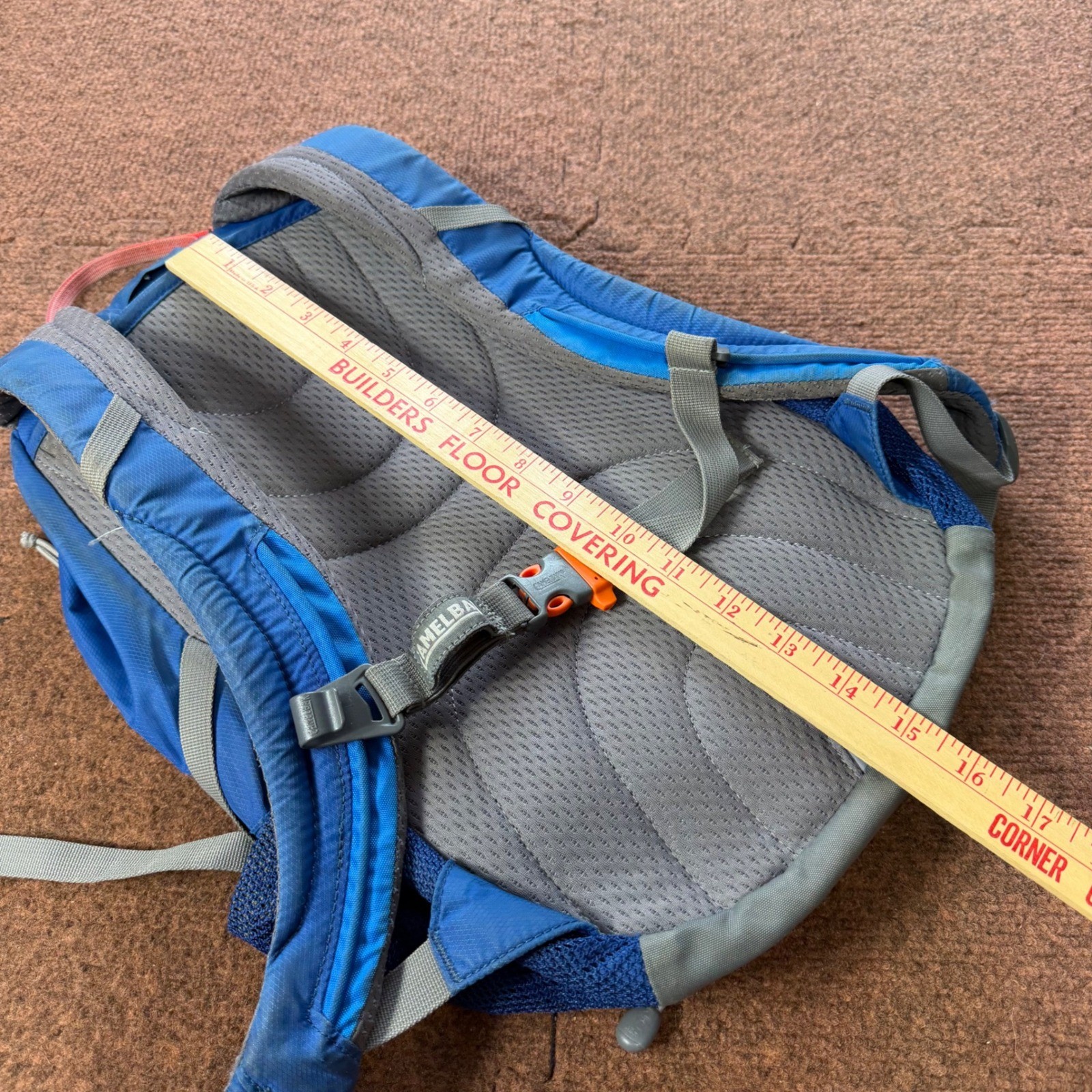 CamelBak Trailblazer 15 Hydration Backpack Blue Grey Hiking Daypack No Bladder