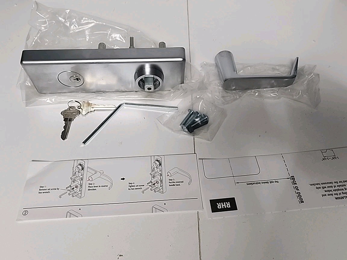 PAMEX E5000/L-AL-SC PANIC EXIT DEVICE