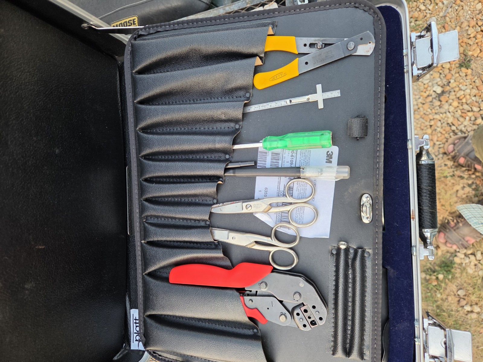 3M 6355 6312 Hot Melt Kit Bundle - w/ Case and Many Additional Components- Look