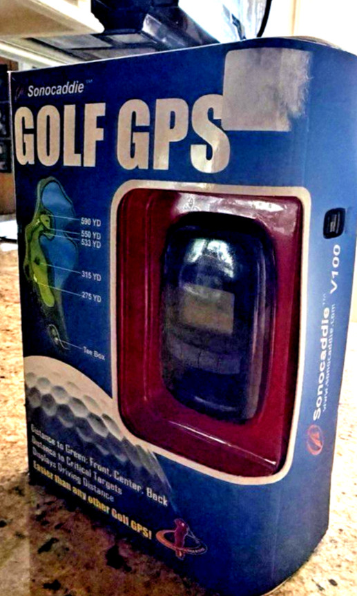Sonocaddie V100 Golf GPS - Powers Up