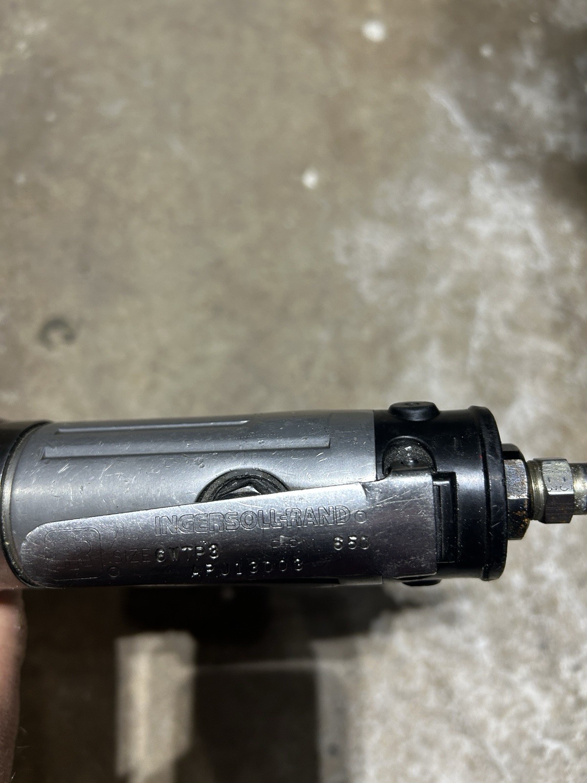 Ingersoll Rand Right Angle Pneumatic Ratchet 650 RPM Industrial Air Tool