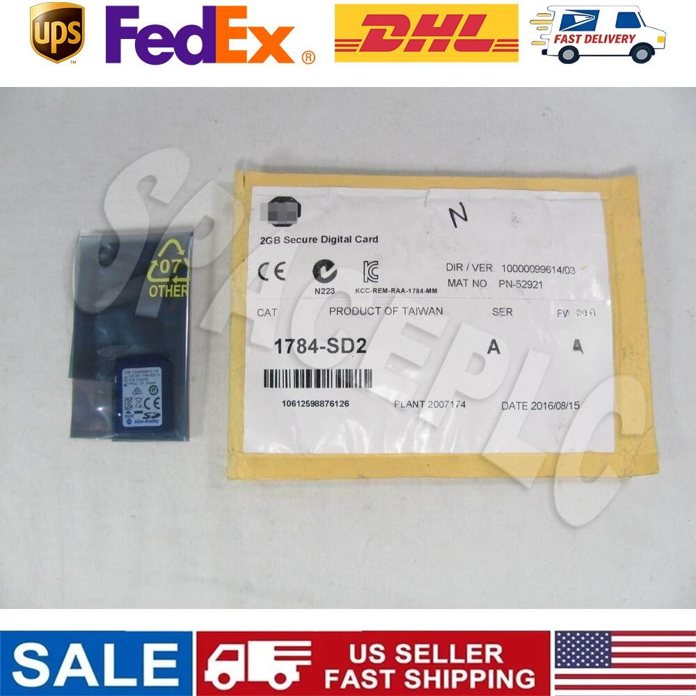 1784-SD2 ControlLogix Secure Digital Card Brand New AB Sealed 1784SD2