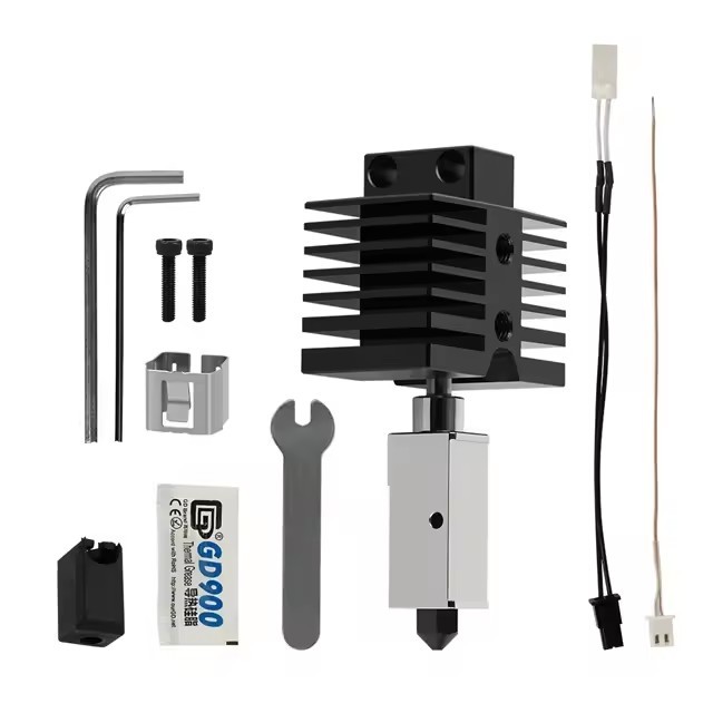 3D Printer Upgrade Hotend For Qidi X Max3/Plus 3/Q1-Pro Heating Plate Set Parts