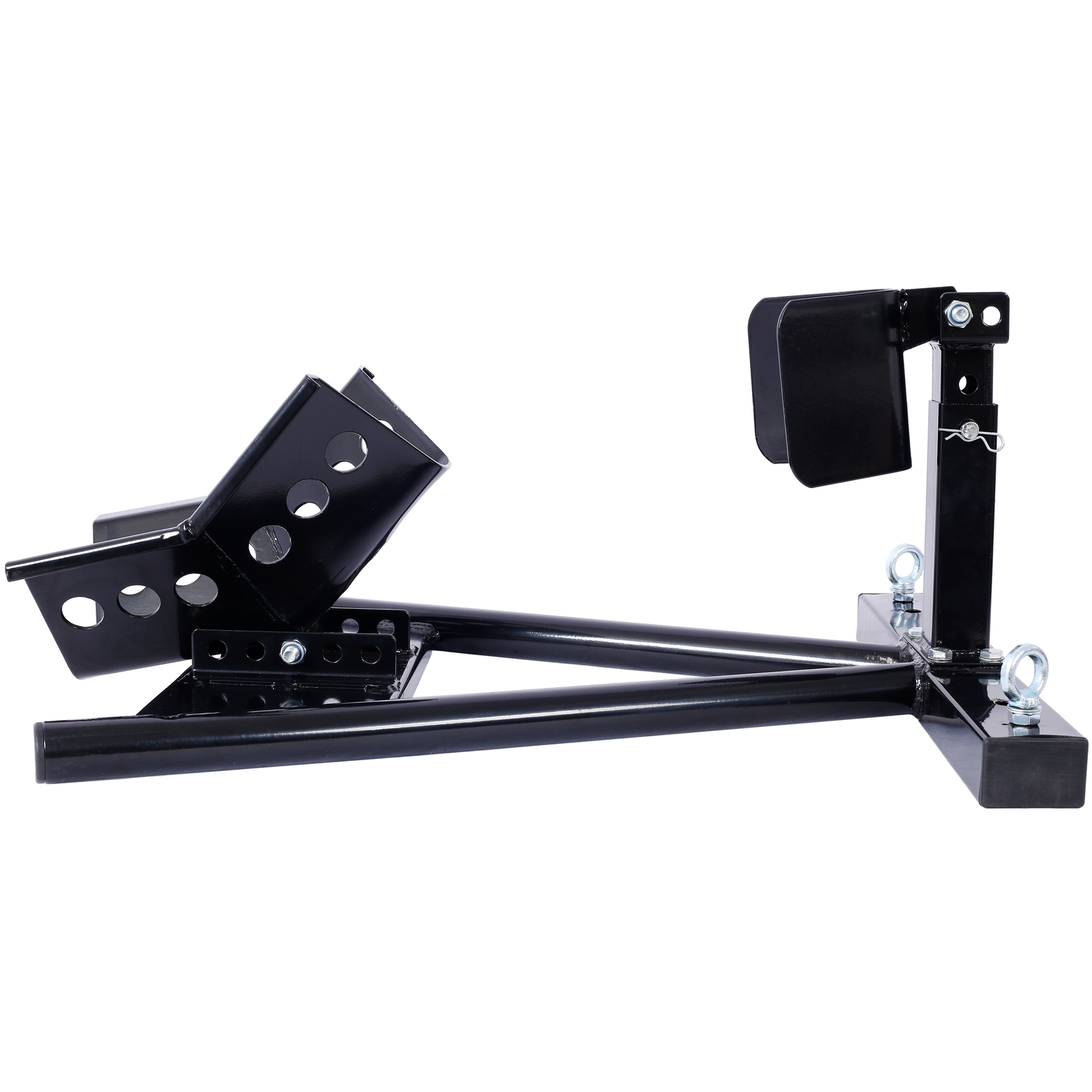Motorcycle Front Tire Chock, for 17"-21" Wheels Locking Adjusting Stand