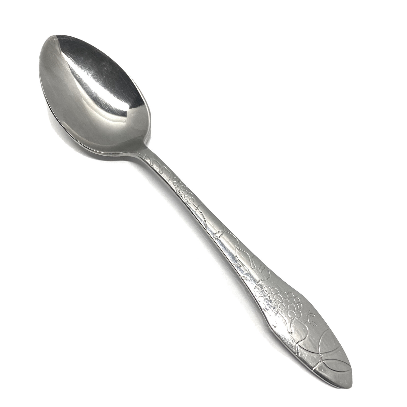 DS16 Pattern by DS Stainless USA Grapes Leaves & Vine (1) Serving Spoon Flatware