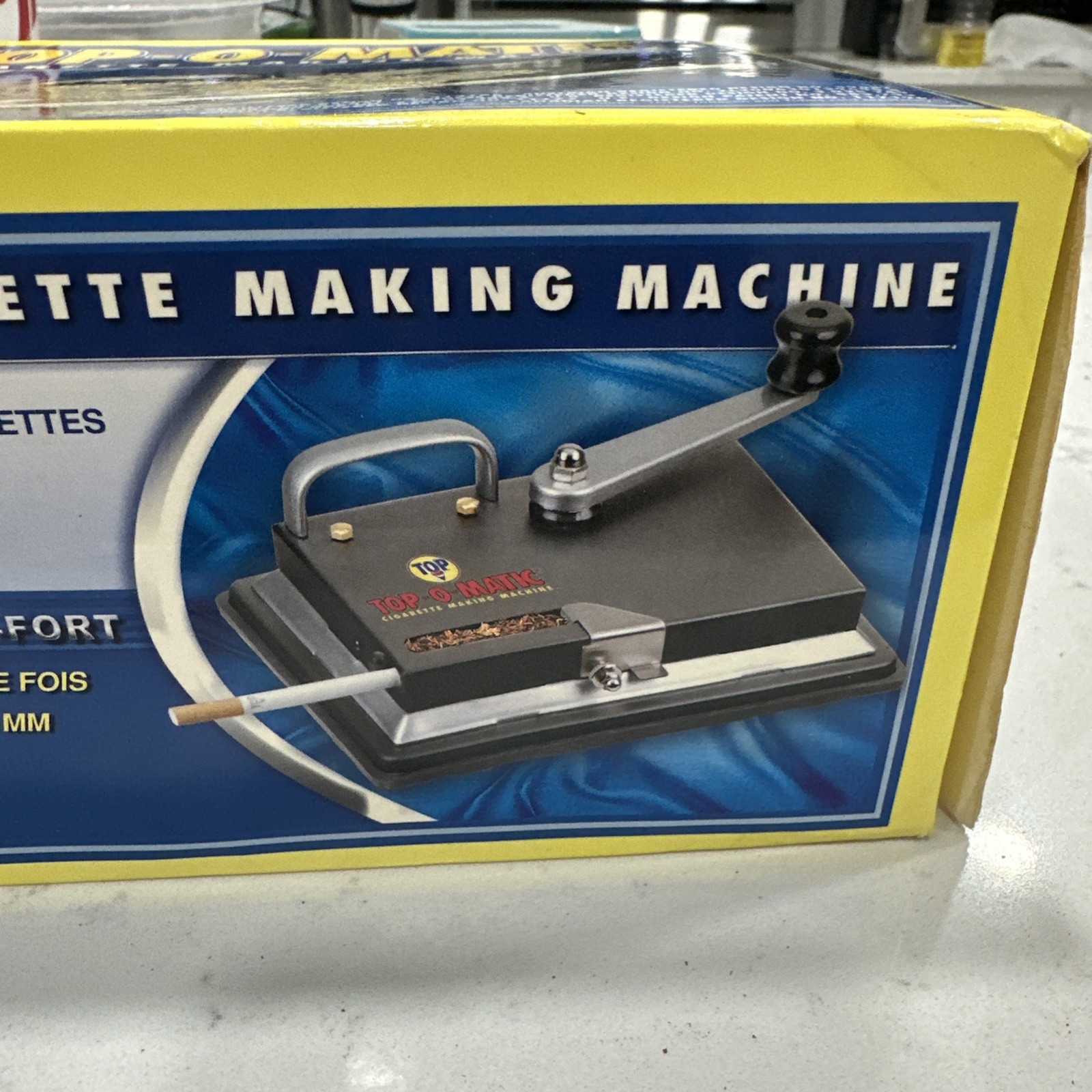 TOP O MATIC CIGARETTE ROLLING MACHINE KING SIZE & 100MM ^