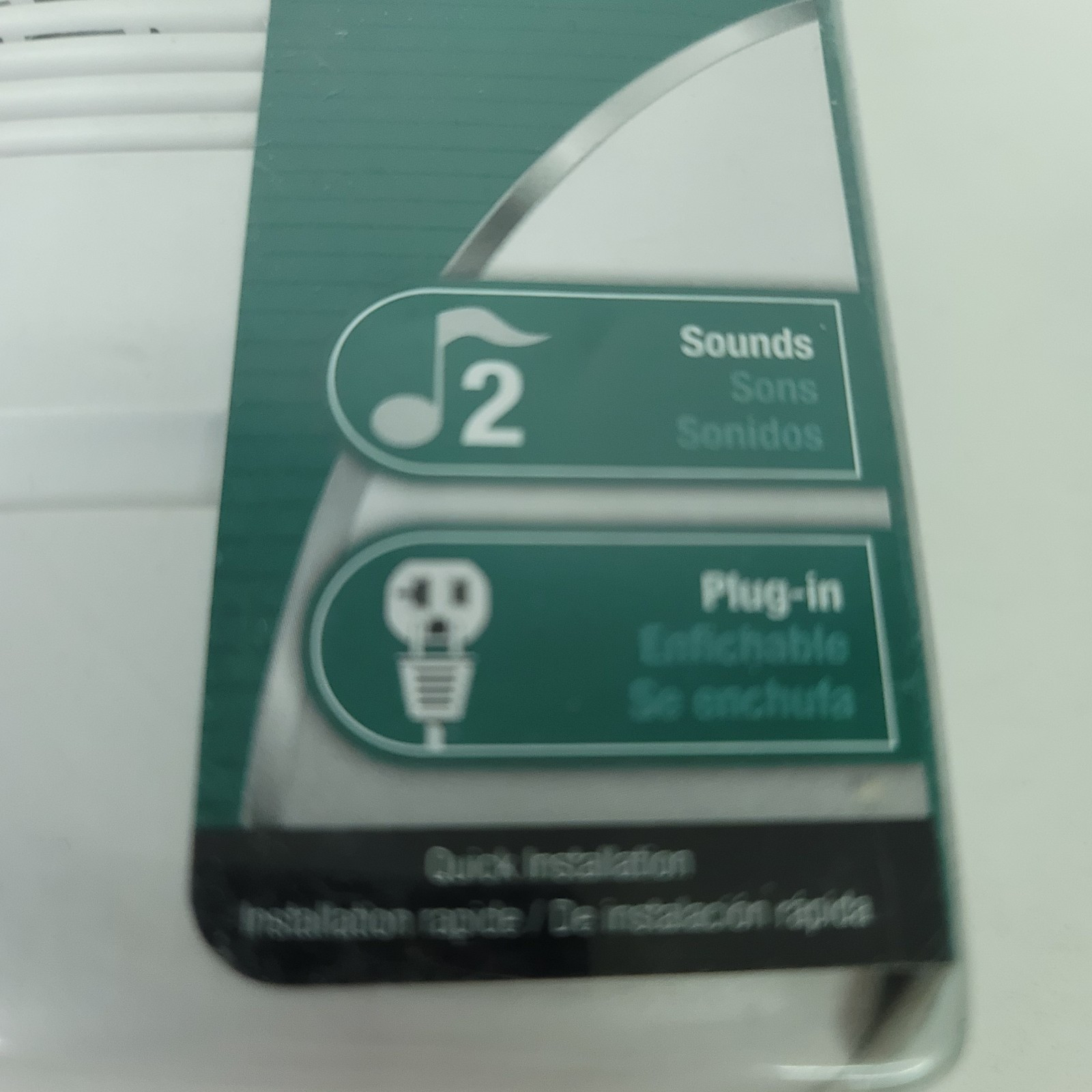 Utilitech Wireless Doorbell Plug-in 75' Range 2 Sounds #0082396 NEW Sealed