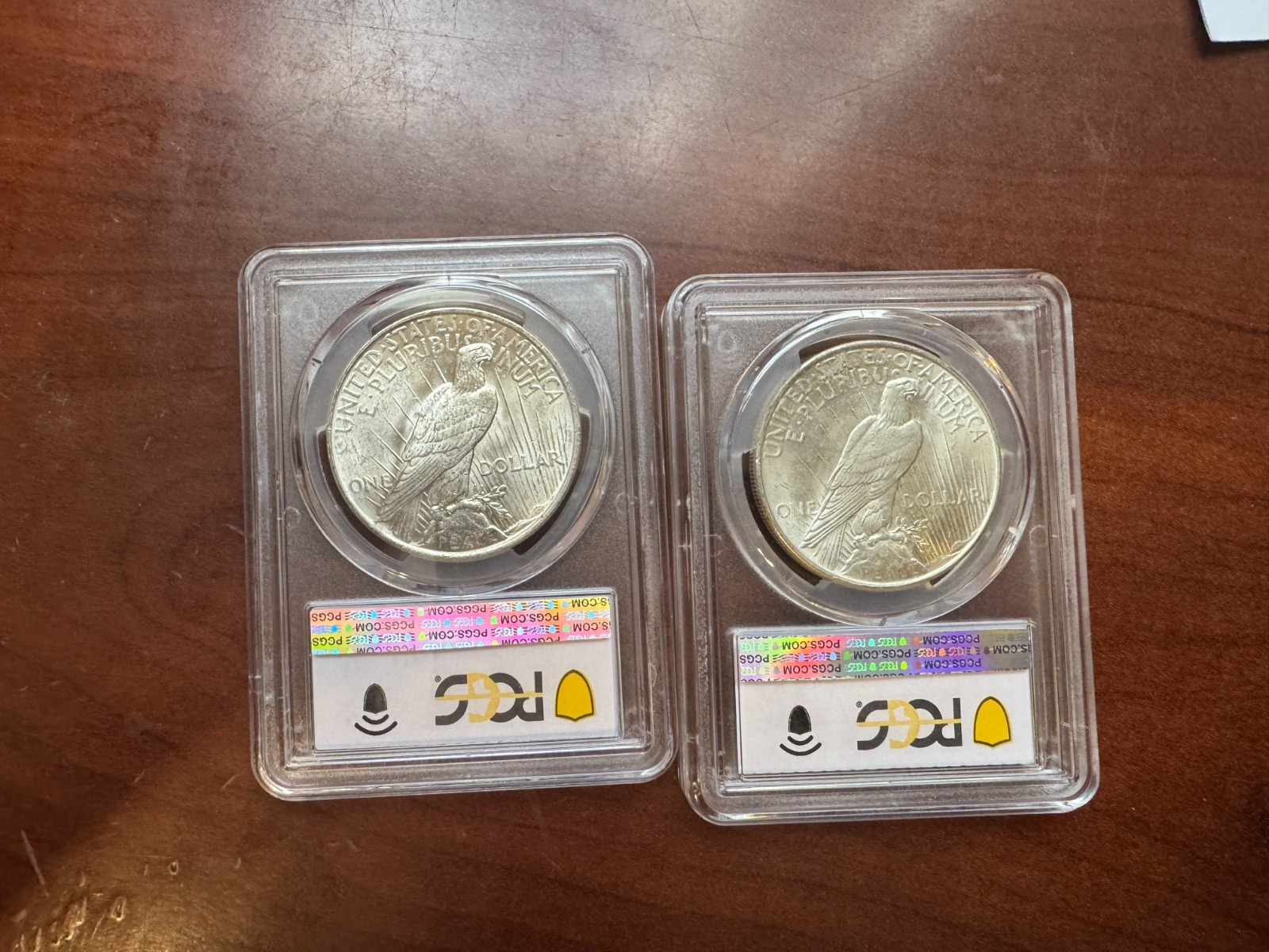 1923 Peace Dollar - PCGS Graded MS63 90% silver content - US Mint