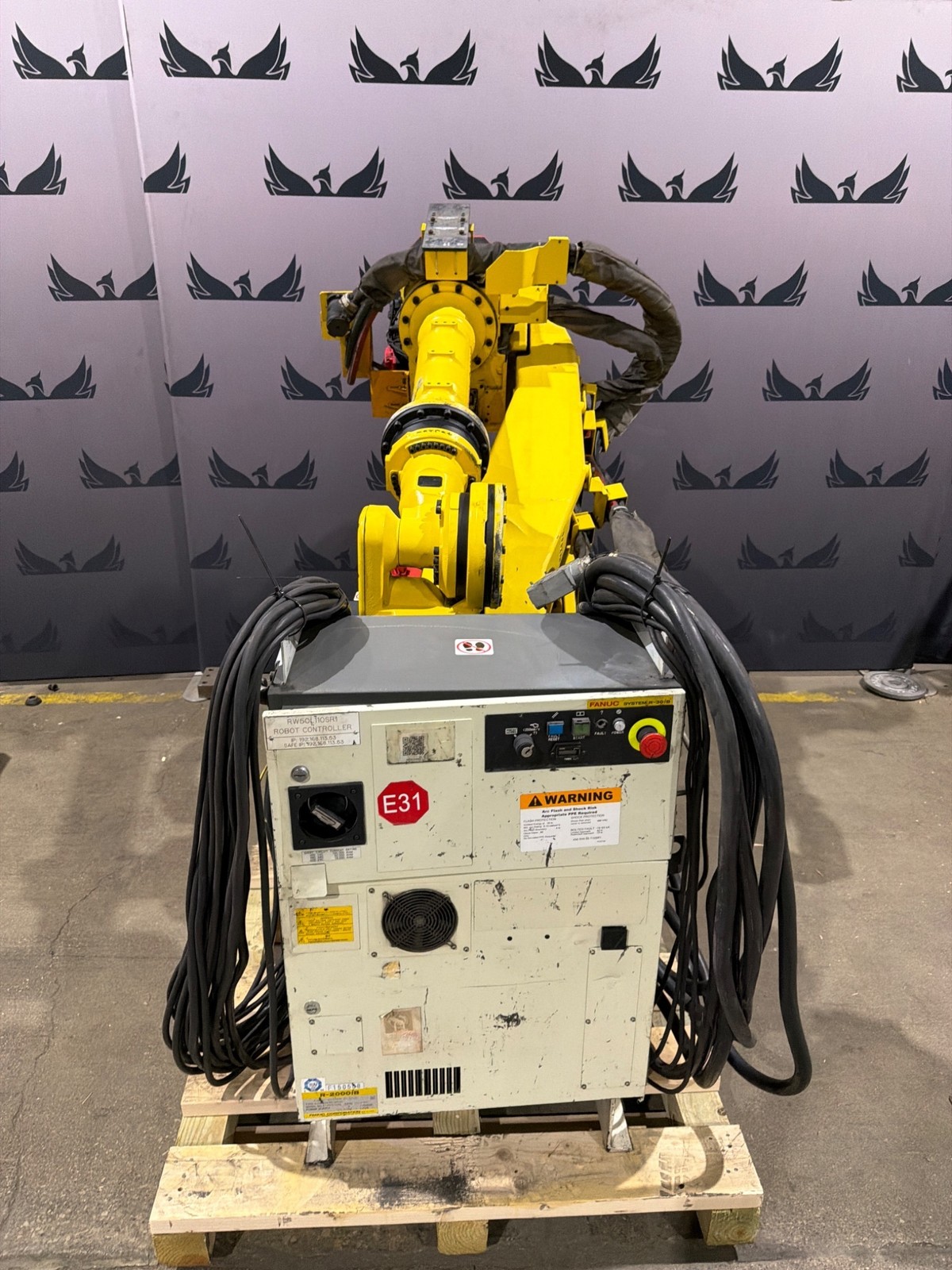 FANUC R-2000iB/210F Complete w/ R-30iB Controls USED