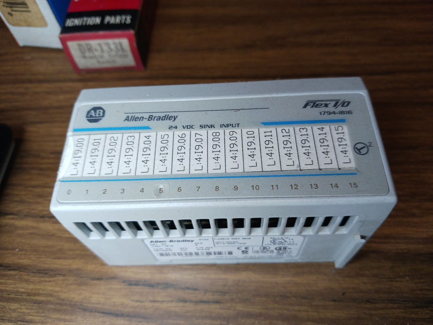 Allen Bradley 1794-IB16 Series A Input Module 1794IB16  - Qty 5