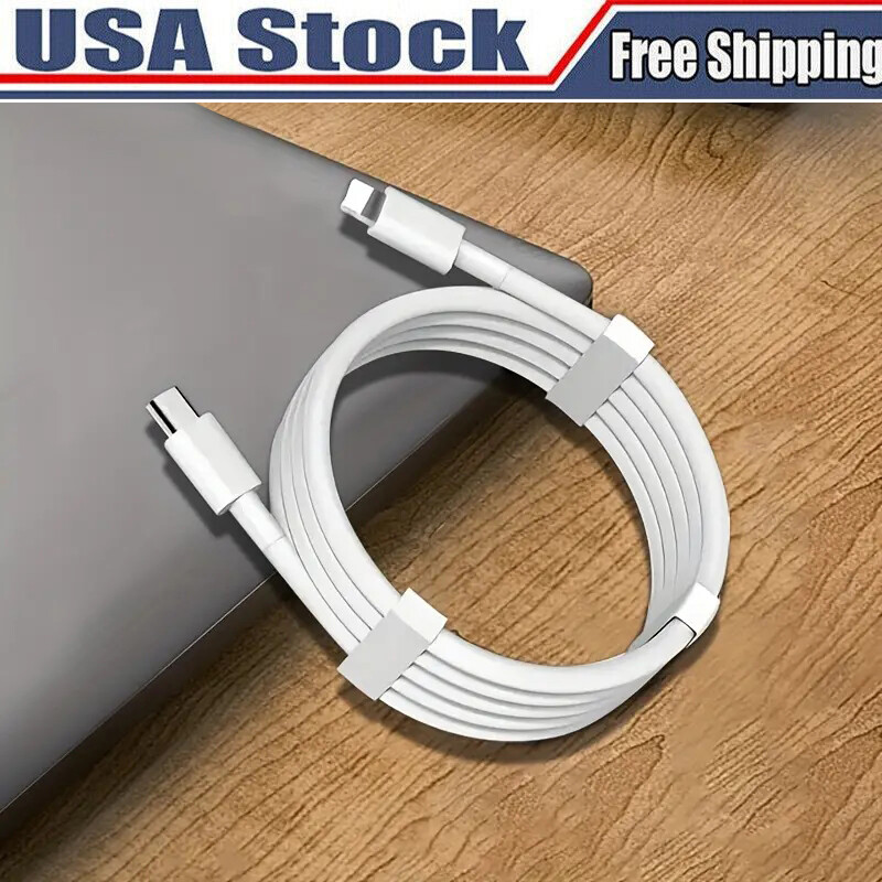 60W Type C to iOS Fast Charger USB-C Cord Cable Lot For iPhone 14 13 12