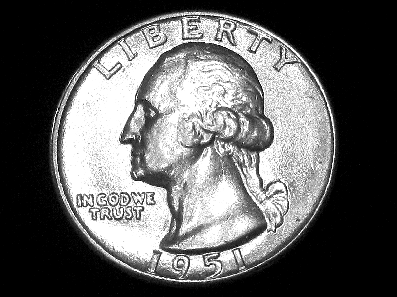 1951 Washington Quarter --- Almost Uncirculated +++