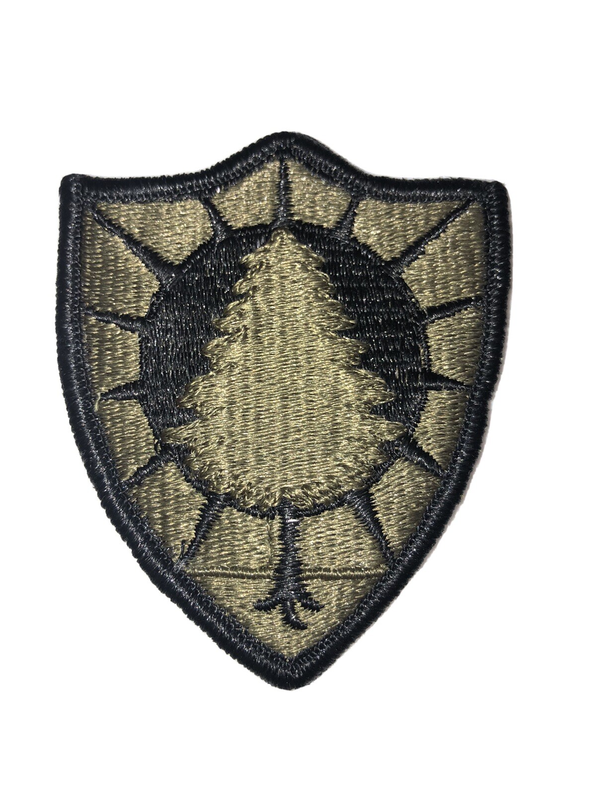 Maine National Guard Subdued U.S. Army Shoulder Patch Insignia