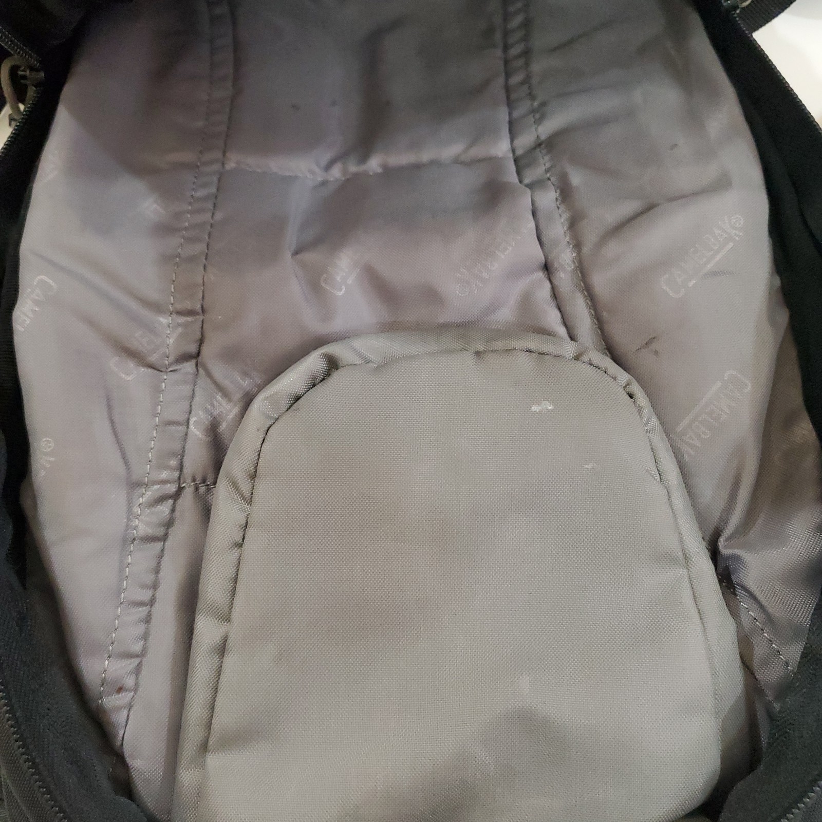 Camelbak M.U.L.E. Hydration Hiking Gray/Black Backpack **No Bladder!!!**