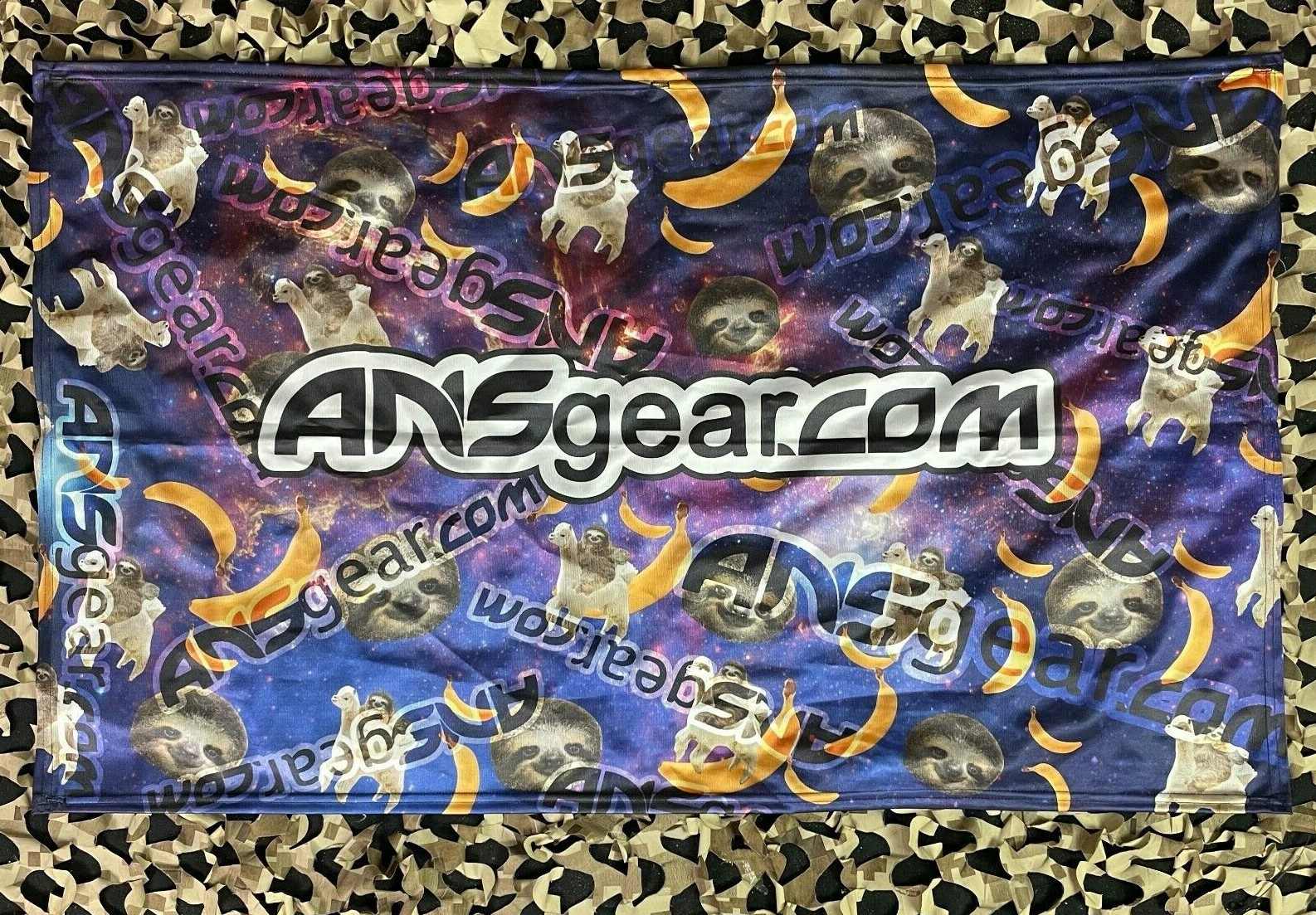 NEW HK Army ANSGEAR Banner - 41" x 26" - Sloth Party